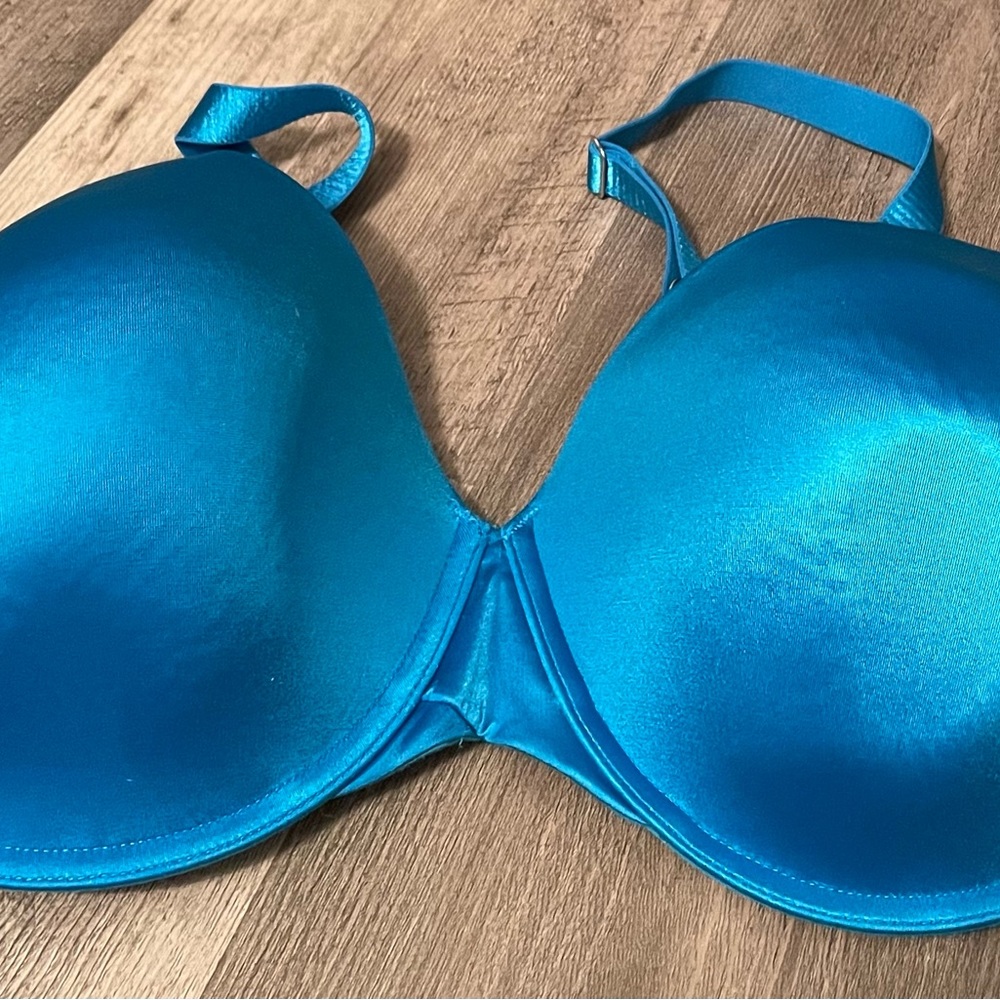 Bright blue Lilyette T-shirt bra 40DD